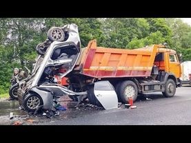 40 Dangerous Biggest Truck & Car Driving Fails |  Heavy Equipment Disaster, Idiots 99% & 1% Lucky