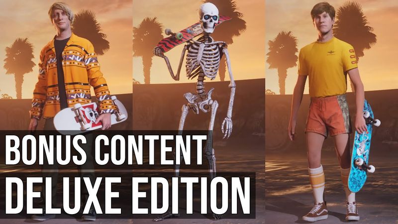 Digital Deluxe Edition Bonus Content Showcase - Tony Hawk's Pro Skater 1+2