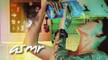 ASMR by Gavrila | girl drinking condensed milk \ asmr from girl gavrilla