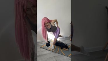 МОЩНОЕ УПРАЖНЕНИЕ НА ЯГОДИЦЫ! #фитнес #спорт #ягодицы