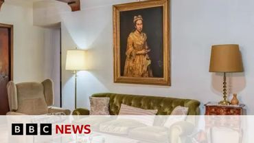 Artwork looted by Nazis 80 years ago spotted in estate agent advert | BBC News