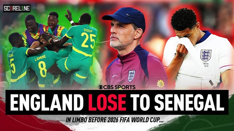England suffer first-ever loss to African side against Senegal in friendly | Scoreline