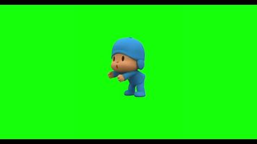 Pocoyo Dance - (Green Screen)