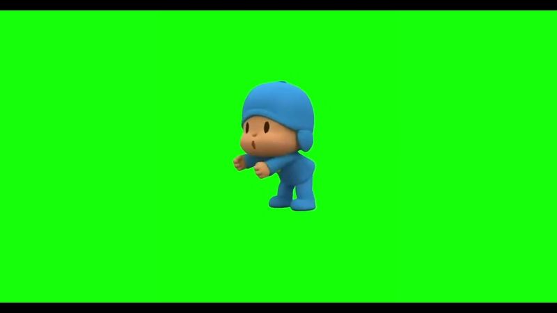 Pocoyo Dance - (Green Screen)