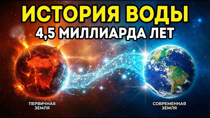Вода на Земле: Космическая Тайна, которую наука НЕ МОЖЕТ объяснить