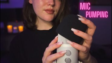 ASMR Mic Pumping, Swirling and Gripping (no talking)