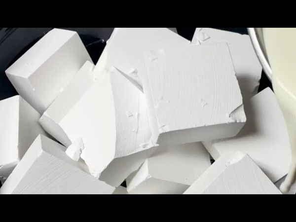 Plain Jane Starch Paste on Fresh Chalk