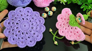 Very Nice idea !! Make MONEY with this SUPER EASY Crochet Keychain!! Sell and gift #crochet