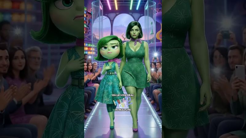 WHEN FEELINGS COME ALIVE 💛💙 This is how Inside Out might look in real life… #insideout2 #disney