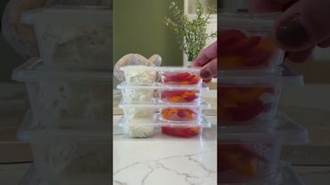 Snack pack container restock #asmrrestock #organizedhome #organizedkitchen