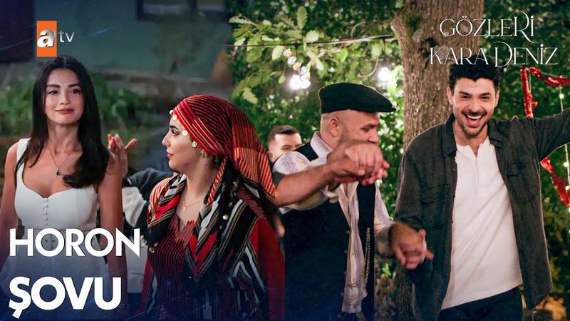 Güneş ve Azil'den horon kapışması - Gözleri KaraDeniz 1. Bölüm