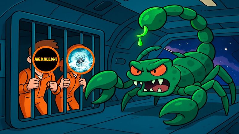 НАС УЧИЧТОЖИЛ ОГРОМНЫЙ СКОРПИОН!