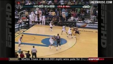 Caron Butler Buzzer Beater - 720p HD - Wizards Beat Pacers