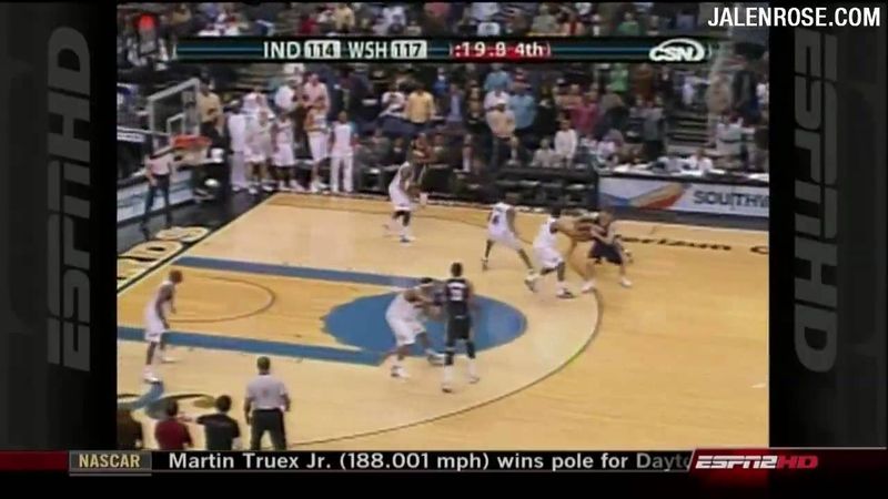 Caron Butler Buzzer Beater - 720p HD - Wizards Beat Pacers