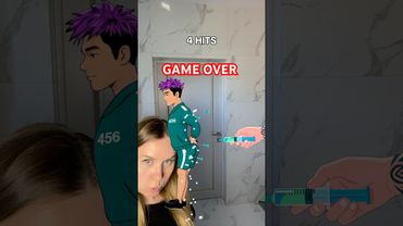 Squid Game Thanos Challenge🆘😭IMPOSSIBLE😭#shorts