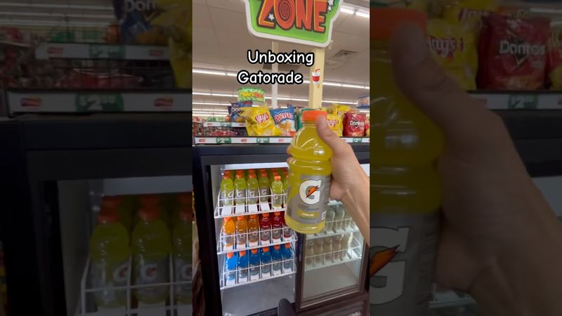 Unboxing Gatorade 🥤