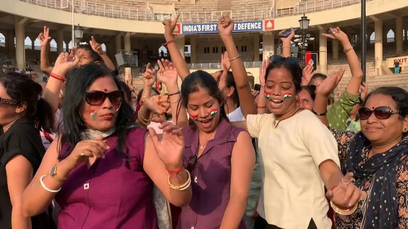 India resumes border ceremony with Pakistan | AFP