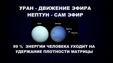 173   УРАН И ПЛУТОН -  99% ЭНЕРГИИ ЧЕЛОВЕКА УХОДИТ НА ПОДДЕРЖАНИЕ МАТРИЦЫ