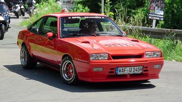 Classic Cars/Oldtimer leaving a Carmeet- Manta B, 2002 Turbo, Puma GTS 1600, Capri, Starion...