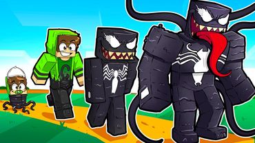 J'AI SURVÉCU de BABY VENOM à VENOM IMMORTEL dans Minecraft !