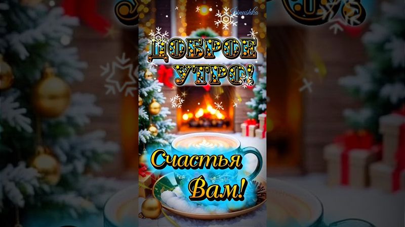 Доброе утро! Счастьявам!#доброеутро #пожелания #shortsvideo
