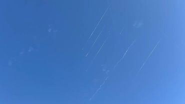 Iran missiles streak over West Bank toward Israel | AFP