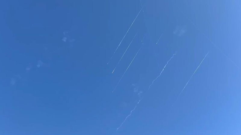 Iran missiles streak over West Bank toward Israel | AFP