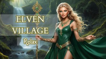 "Elven Village 🌿✨: Relaxing Music & Wonderful Elven Ambience  with Enchanted Female Vocals 🌿✨
