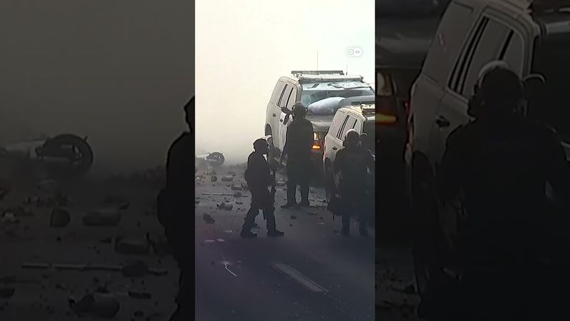 Массовые протесты в Лос-Анджелесе