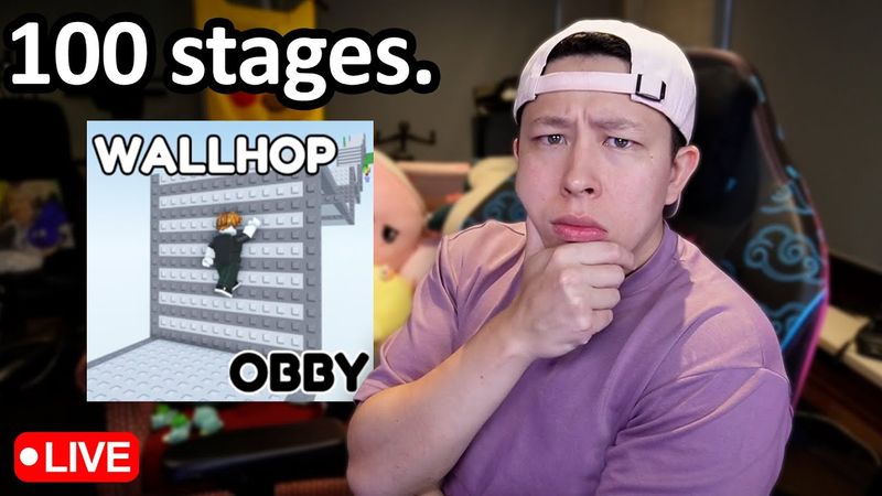 testing my ROBLOX WALLHOP skills.