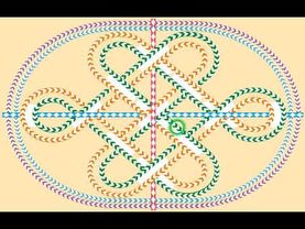 Глаза зрение тренажёр Слогодского: узел зелёный