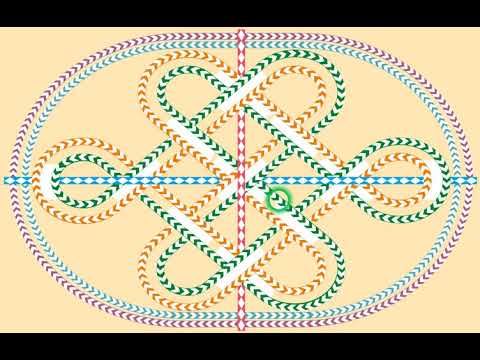 Глаза зрение тренажёр Слогодского: узел зелёный