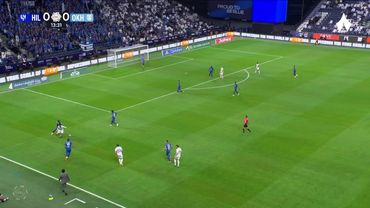 هدف! ⚽️🔥  ‏خالد ناري يفاجئ الهلال بهدف مبكر للأخدود 🚀  ‏⁧‫#الهلال_الأ...