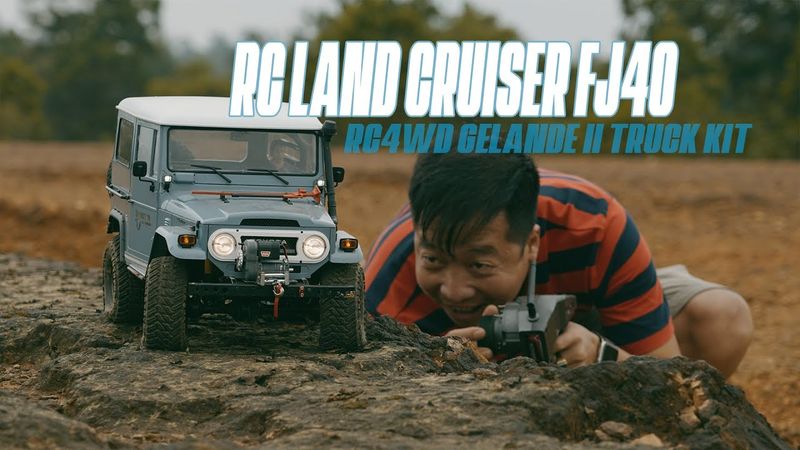 Rc Crawler 1/10 : Rc Land Cruiser Fj40 Toyota RC4WD Gelande 2