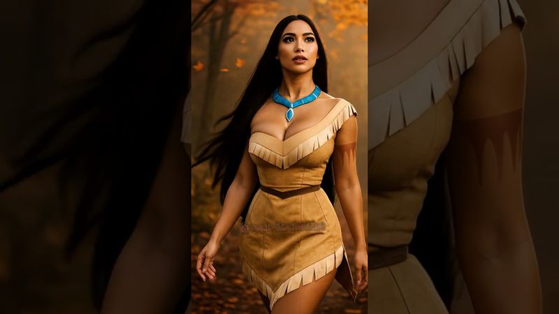 Pocahontas Characters Brought to Life! #pocahontas #disney
