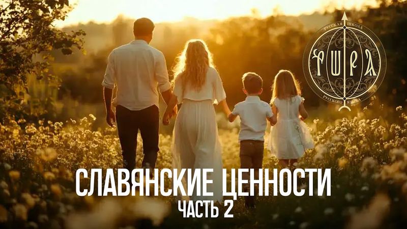 Славянские ценности. Часть 2