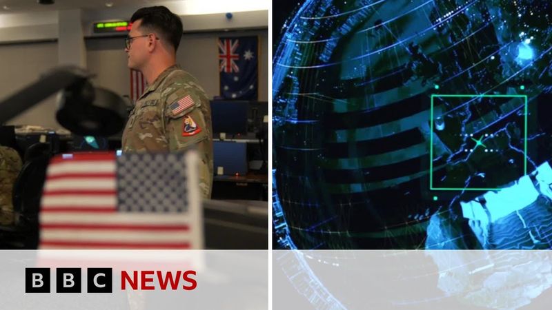 Inside America's space missile tracking hub | BBC News