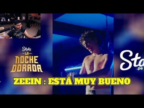 ZEEIN REACCIONA A GLOGLO RAPEANDO PARA LA NOCHE DORADA