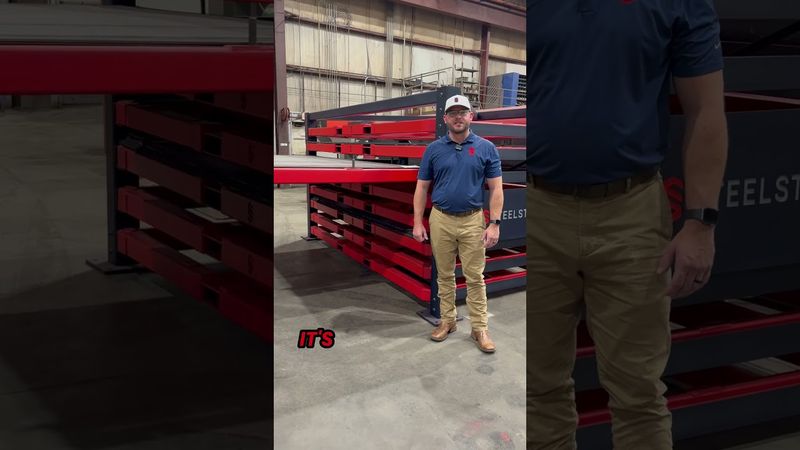 Sheet Metal Storage Solution Every Shop Needs | STEELSTACK #sheetmetal #materialhandling