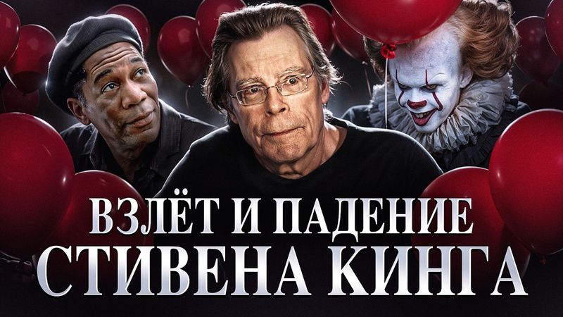 Стивен Кинг: Гений, похоронивший свой талант. Взлёт и падение Стивена Кинга! Николай Жаринов