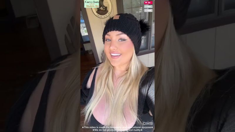 [4K] Modelo curvilínea do Instagram ✅ Belle Jordan | Body Positivity Wiki e biografia |