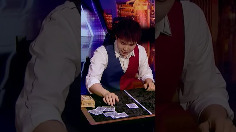 How Did He Pull That Off?? #talentreplay #short #magic