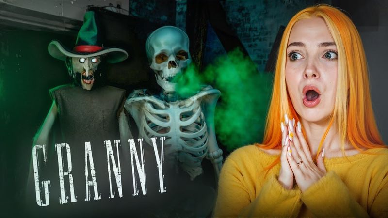 НА МЕНЯ НАБЛЕВАЛ СКЕЛЕТ - БАГАНУТАЯ БАБКА ГРЕННИ  🎃 Granny