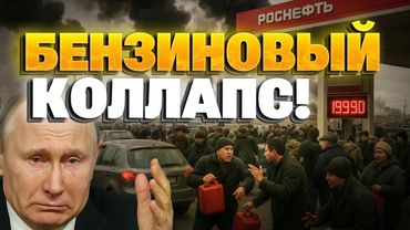 Очереди на АЗС и рост цен: Кремль ТЕРЯЕТ КОНТРОЛЬ над топливом!