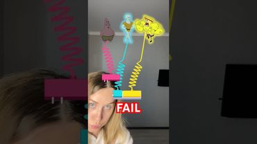 SpongeBob’s Challenge😭IMPOSSIBLE😭#shorts