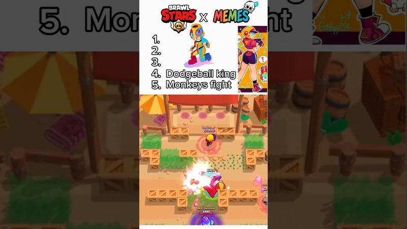 The End🤣 TOP 5 Memes in Brawl Stars🔥 #brawlstars #brawlstarstiktok #бравлстарс