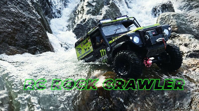 Rc Crawler RC4WD Land Rover D90 Rock Crawling, Rc Adventure @e3s-rc