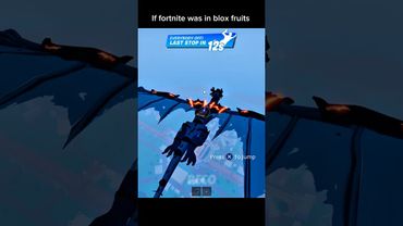 Fortnite in Blox Fruits😳 #bloxfruits #roblox #fortnite