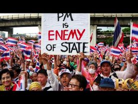Thousands protest in Bangkok calling for Thai PM to resign
