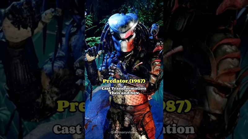 Predator (1987) - Legendary Cast Transformation Then and Now